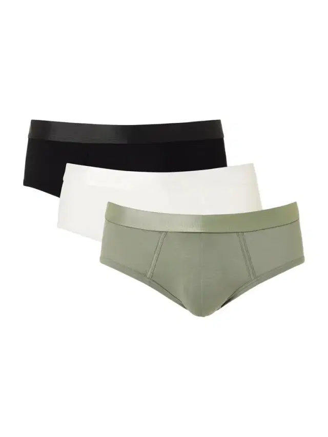 Three-Pack Stretch-Lyocell Briefs - Men