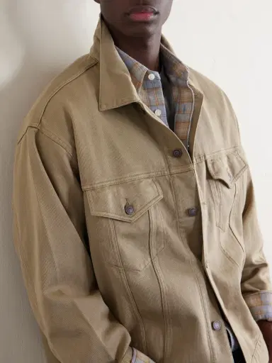 A.PRESSE Silk and Cotton-Blend Piqué Jacket - Men | Thumbnail 5 A.PRESSE Silk and Cotton-Blend Piqué Jacket - Men | Thumbnail 5