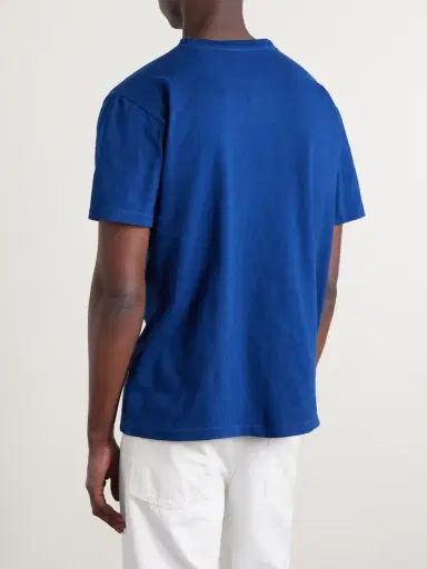 Blue Blue Japan Printed Cotton-Jersey T-Shirt - Men | Thumbnail 4