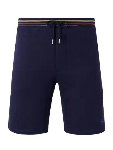 Paul Smith Straight-Leg Striped Cotton-Jersey Shorts - Men | Thumbnail 1