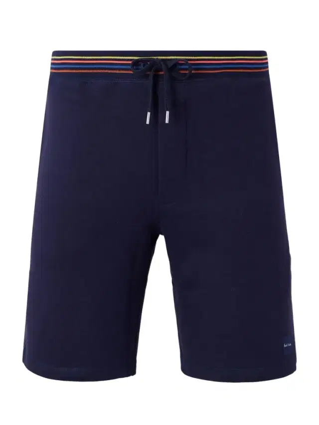 Straight-Leg Striped Cotton-Jersey Shorts - Men