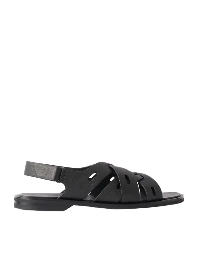 John Lobb Seaford Full-Grain Leather Sandals - Men