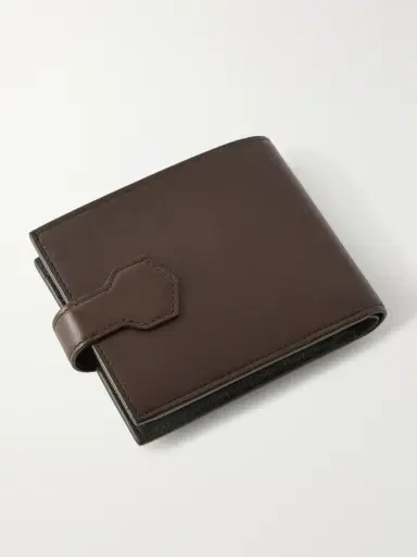 dunhill Alfred 4CC&CP Patina-Leather Billfold Wallet - Men | Thumbnail 2 dunhill Alfred 4CC&CP Patina-Leather Billfold Wallet - Men | Thumbnail 2