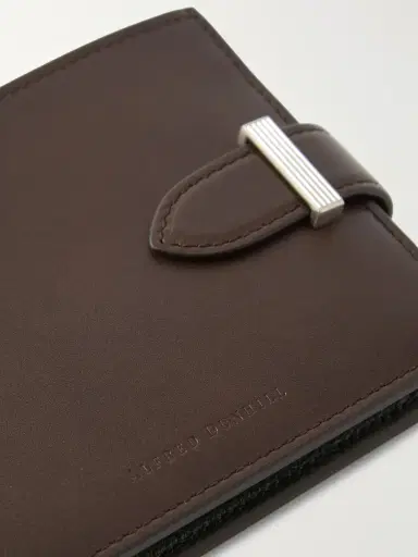 dunhill Alfred 4CC&CP Patina-Leather Billfold Wallet - Men | Thumbnail 3 dunhill Alfred 4CC&CP Patina-Leather Billfold Wallet - Men | Thumbnail 3
