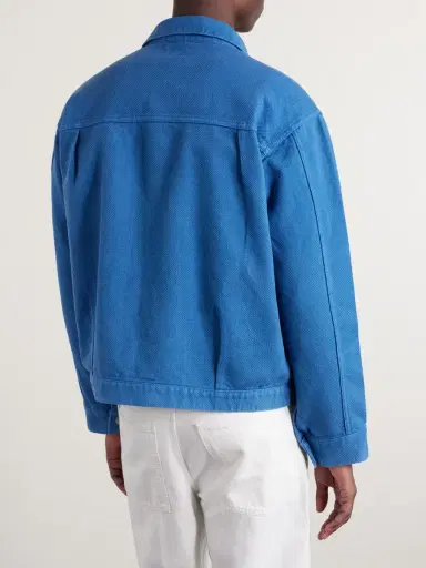 Blue Blue Japan Textured-Cotton Jacket - Men | Thumbnail 4