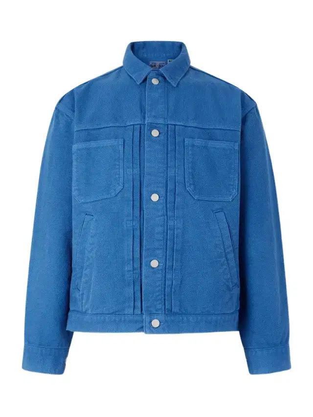 Blue Blue Japan Textured-Cotton Jacket - Men