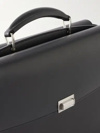 dunhill Alfred 40 Patina-Leather Briefcase - Men | Thumbnail 5 dunhill Alfred 40 Patina-Leather Briefcase - Men | Thumbnail 5