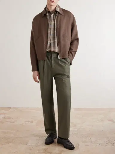 Valstar Stan Linen Bomber Jacket - Men | Thumbnail 2 Valstar Stan Linen Bomber Jacket - Men | Thumbnail 2