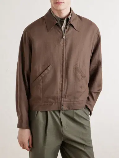 Valstar Stan Linen Bomber Jacket - Men | Thumbnail 3 Valstar Stan Linen Bomber Jacket - Men | Thumbnail 3