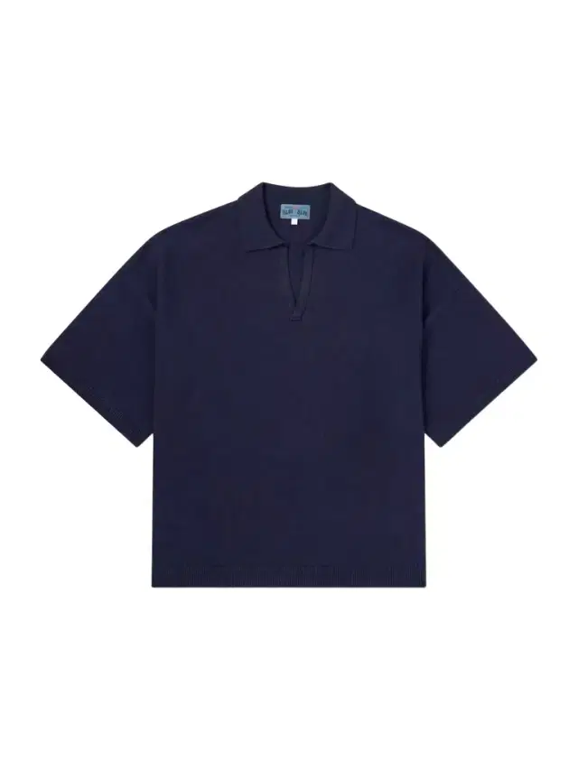 Blue Blue Japan Knitted Polo Shirt - Men