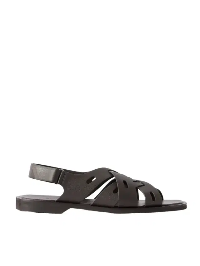 John Lobb Seaford Full-Grain Leather Sandals - Men