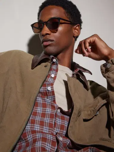 Oliver Peoples Finley Esq. Round-Frame Acetate Sunglasses - Men | Thumbnail 5 Oliver Peoples Finley Esq. Round-Frame Acetate Sunglasses - Men | Thumbnail 5