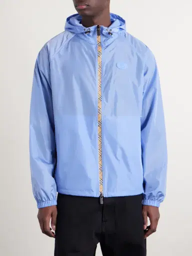 Burberry Clapton Logo-Appliquéd Shell Hooded Jacket - Men | Thumbnail 3 Burberry Clapton Logo-Appliquéd Shell Hooded Jacket - Men | Thumbnail 3