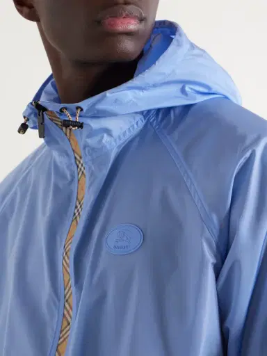 Burberry Clapton Logo-Appliquéd Shell Hooded Jacket - Men | Thumbnail 5 Burberry Clapton Logo-Appliquéd Shell Hooded Jacket - Men | Thumbnail 5