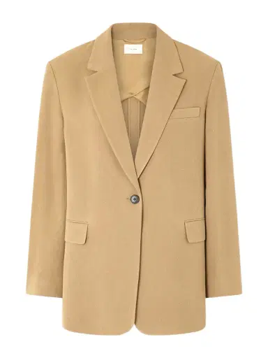 The Row Ezri Silk Blazer | Thumbnail 1 The Row Ezri Silk Blazer | Thumbnail 1