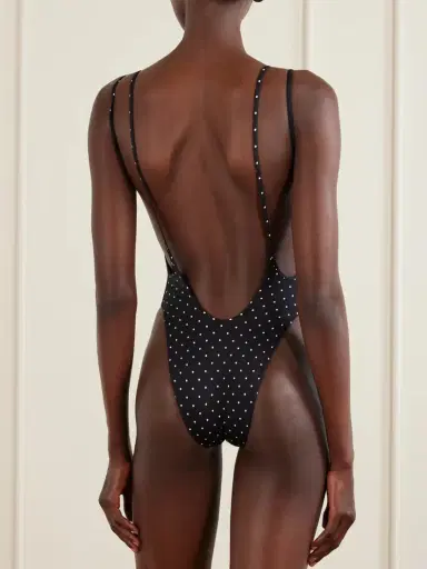 Tom Ford Polka Dot Jersey Swimsuit | Thumbnail 3 Tom Ford Polka Dot Jersey Swimsuit | Thumbnail 3