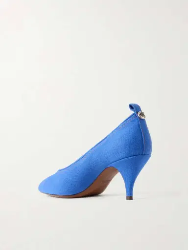 Versace Tina 65 Denim Pumps | Thumbnail 3 Versace Tina 65 Denim Pumps | Thumbnail 3