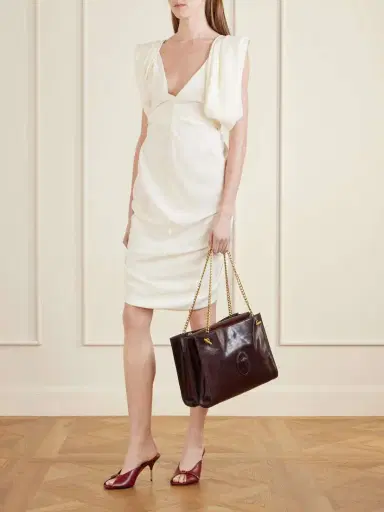 Versace Cabin Leather Shoulder Bag | Thumbnail 3 Versace Cabin Leather Shoulder Bag | Thumbnail 3