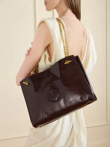 Versace Cabin Leather Shoulder Bag | Thumbnail 5 Versace Cabin Leather Shoulder Bag | Thumbnail 5