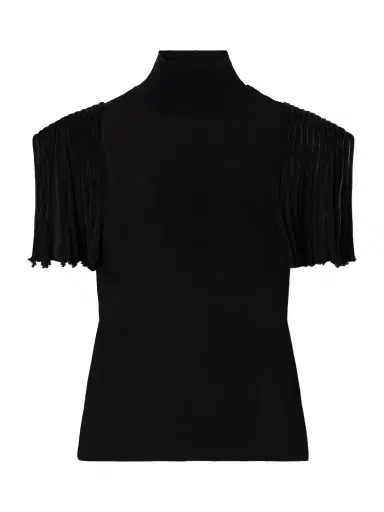 Alaïa Cropped Jersey Top | Thumbnail 1 Alaïa Cropped Jersey Top | Thumbnail 1