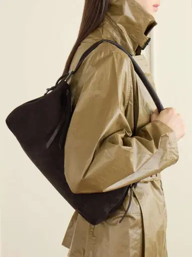 Lemaire Belted Baguette Leather Shoulder Bag | Thumbnail 4 Lemaire Belted Baguette Leather Shoulder Bag | Thumbnail 4