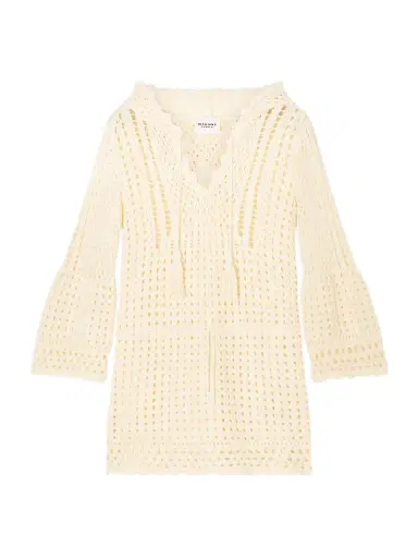 Marant Étoile Zelnie Crocheted Cotton-blend Mini Dress | Thumbnail 1