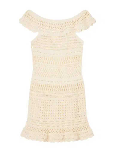 Marant Étoile Zoa Crocheted Cotton-blend Mini Dress | Thumbnail 1