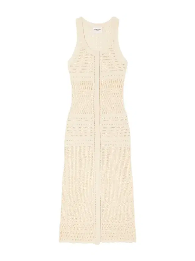 Zaro Open-knit Cotton-blend Maxi Dress