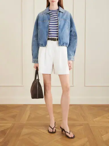 Nili Lotan Lana Striped Cotton T-shirt | Thumbnail 2 Nili Lotan Lana Striped Cotton T-shirt | Thumbnail 2