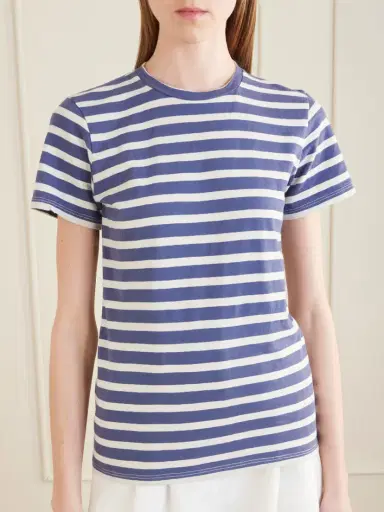Nili Lotan Lana Striped Cotton T-shirt | Thumbnail 3 Nili Lotan Lana Striped Cotton T-shirt | Thumbnail 3