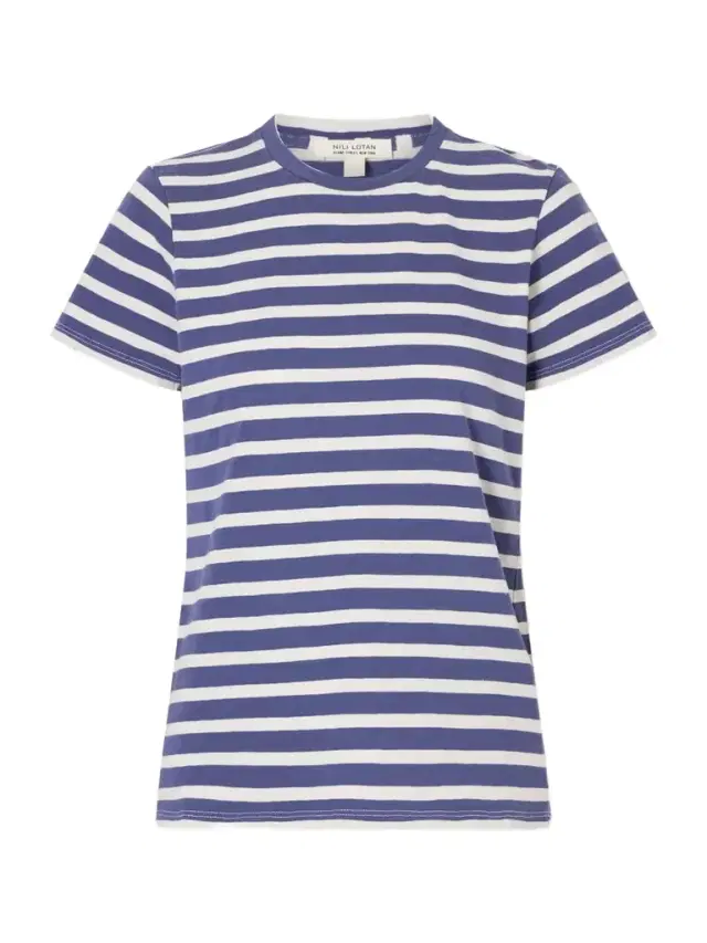 Lana Striped Cotton T-shirt