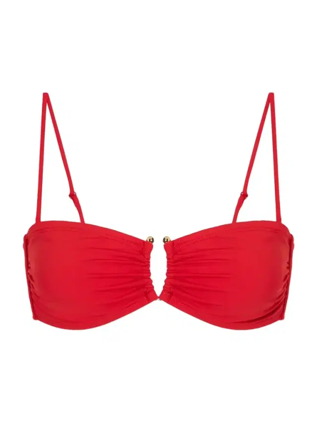 Nili Lotan Embellished Bikini Top