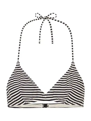 Nili Lotan Striped Triangle Bikini Top | Thumbnail 1 Nili Lotan Striped Triangle Bikini Top | Thumbnail 1