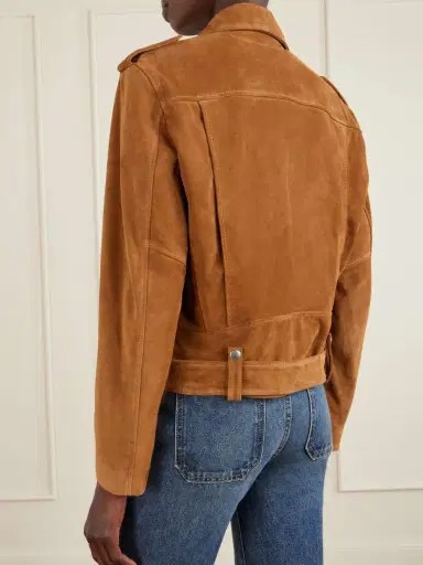 Nili Lotan Evel Suede Biker Jacket | Thumbnail 4 Nili Lotan Evel Suede Biker Jacket | Thumbnail 4