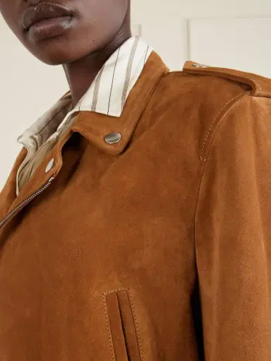 Nili Lotan Evel Suede Biker Jacket | Thumbnail 5 Nili Lotan Evel Suede Biker Jacket | Thumbnail 5