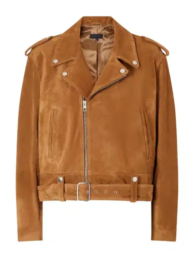Nili Lotan Evel Suede Biker Jacket | Thumbnail 1 Nili Lotan Evel Suede Biker Jacket | Thumbnail 1
