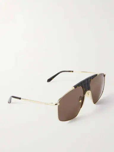 Alaïa Aviator-style Gold-tone And Tortoiseshell Acetate Sunglasses | Thumbnail 3 Alaïa Aviator-style Gold-tone And Tortoiseshell Acetate Sunglasses | Thumbnail 3