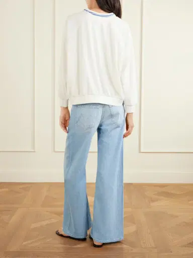 Suzie Kondi Samos Cotton-blend Terry Sweatshirt | Thumbnail 4 Suzie Kondi Samos Cotton-blend Terry Sweatshirt | Thumbnail 4