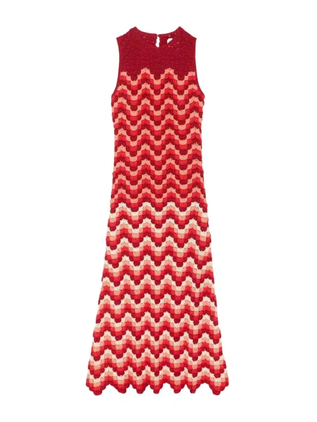 Cuenca Scalloped Crocheted Cotton Maxi Dress