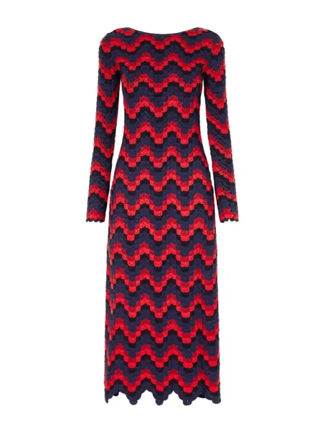 ESCVDO Ursula Crocheted Cotton Maxi Dress