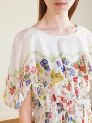 Mary Katrantzou Floral-print Chiffon Maxi Dress | Thumbnail 4 Mary Katrantzou Floral-print Chiffon Maxi Dress | Thumbnail 4