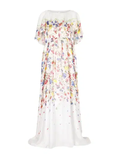 Mary Katrantzou Floral-print Chiffon Maxi Dress | Thumbnail 1 Mary Katrantzou Floral-print Chiffon Maxi Dress | Thumbnail 1