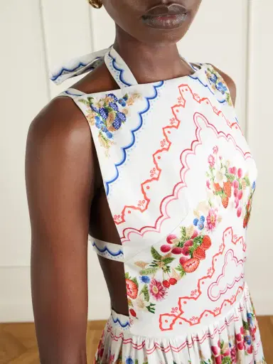 Mary Katrantzou Sophia Floral-print Woven Maxi Dress | Thumbnail 4 Mary Katrantzou Sophia Floral-print Woven Maxi Dress | Thumbnail 4