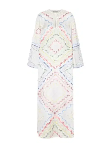 Mary Katrantzou Collins Printed Woven Cover-up | Thumbnail 1 Mary Katrantzou Collins Printed Woven Cover-up | Thumbnail 1