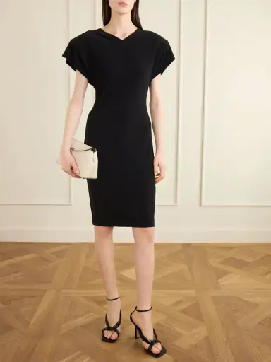Norma Kamali Stretch-jersey Midi Dress | Thumbnail 2 Norma Kamali Stretch-jersey Midi Dress | Thumbnail 2