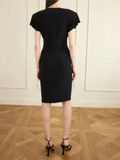 Norma Kamali Stretch-jersey Midi Dress | Thumbnail 3 Norma Kamali Stretch-jersey Midi Dress | Thumbnail 3