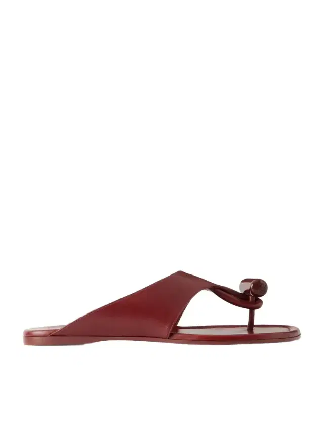 Toggle Leather Slides