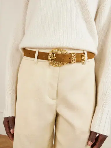 Déhanche Versaille Suede Belt | Thumbnail 2