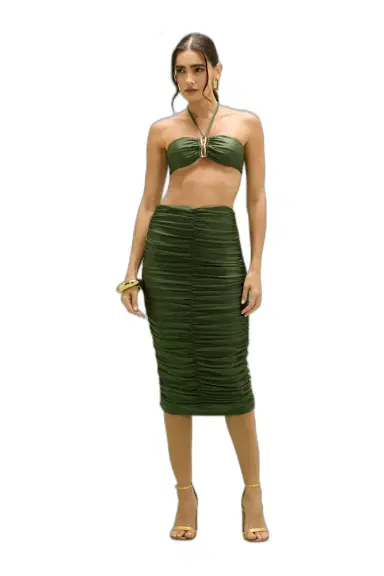 PatBo AURORA LYCRA MIDI SKIRT | Thumbnail 1 PatBo AURORA LYCRA MIDI SKIRT | Thumbnail 1