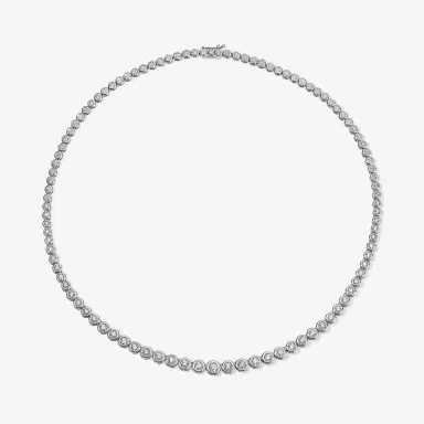 Stephanie Gottlieb Maya Graduated Illusion Tennis Necklace | Thumbnail 1